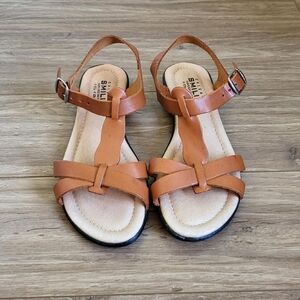 Tan Leather Sandals / sz 7